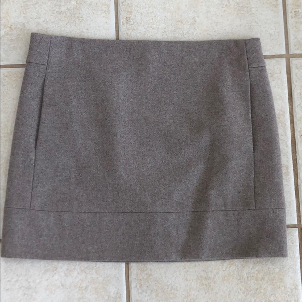 Wool skirt